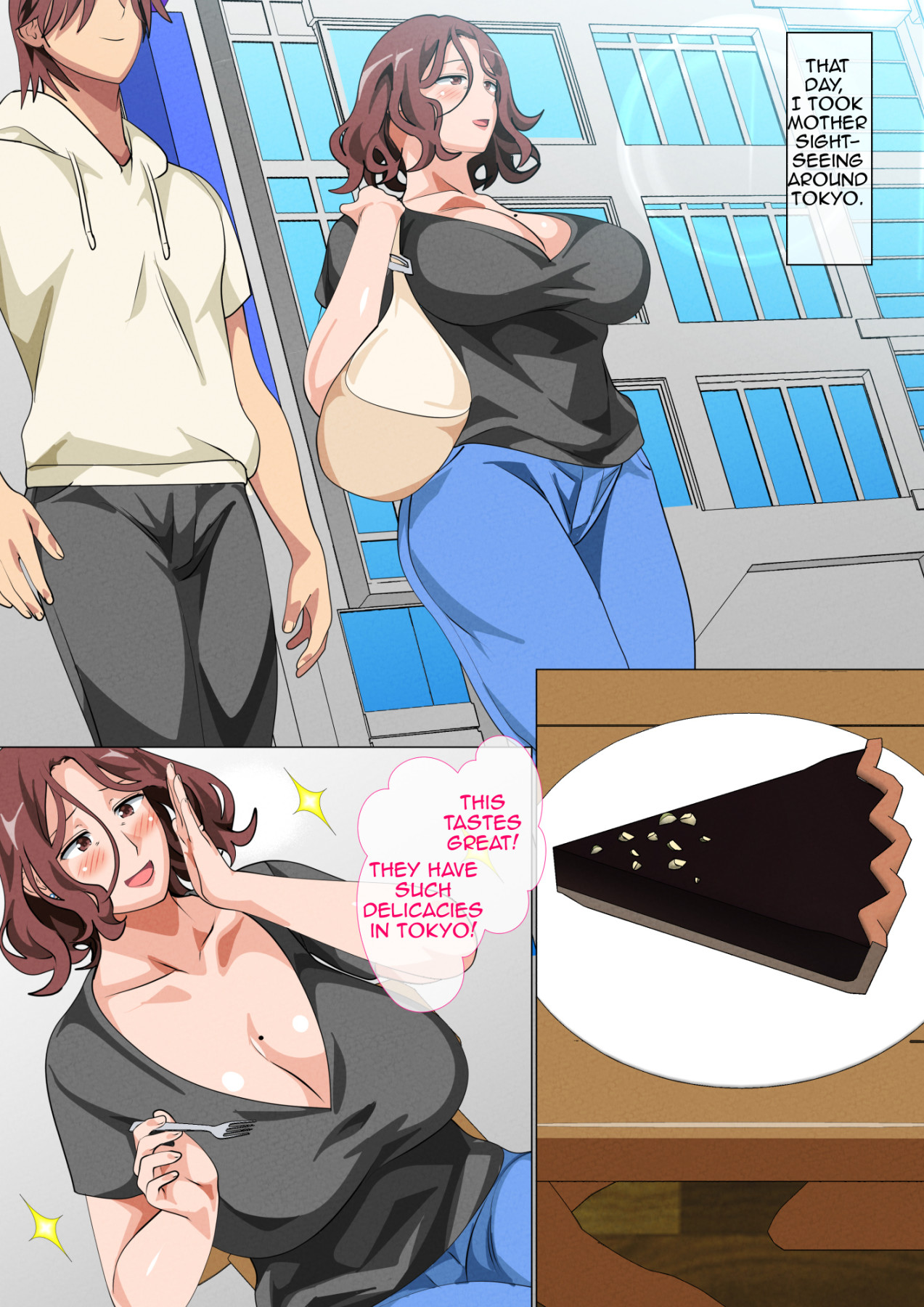 Hentai Manga Comic-Mother Visiting Her Son in Tokyo-Read-41